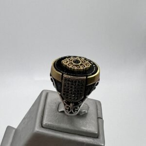 Bague Chevalière en Argent Massif 925/1000 – Image 2