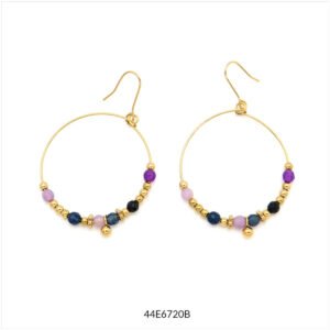 Boucle D'Oreille Amélie en Acier Inoxydable