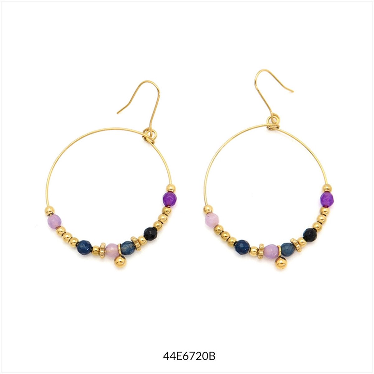 44e6720b-acero-inox-pendiente-amelie Boucle D'Oreille Amélie en Acier Inoxydable – Image 1