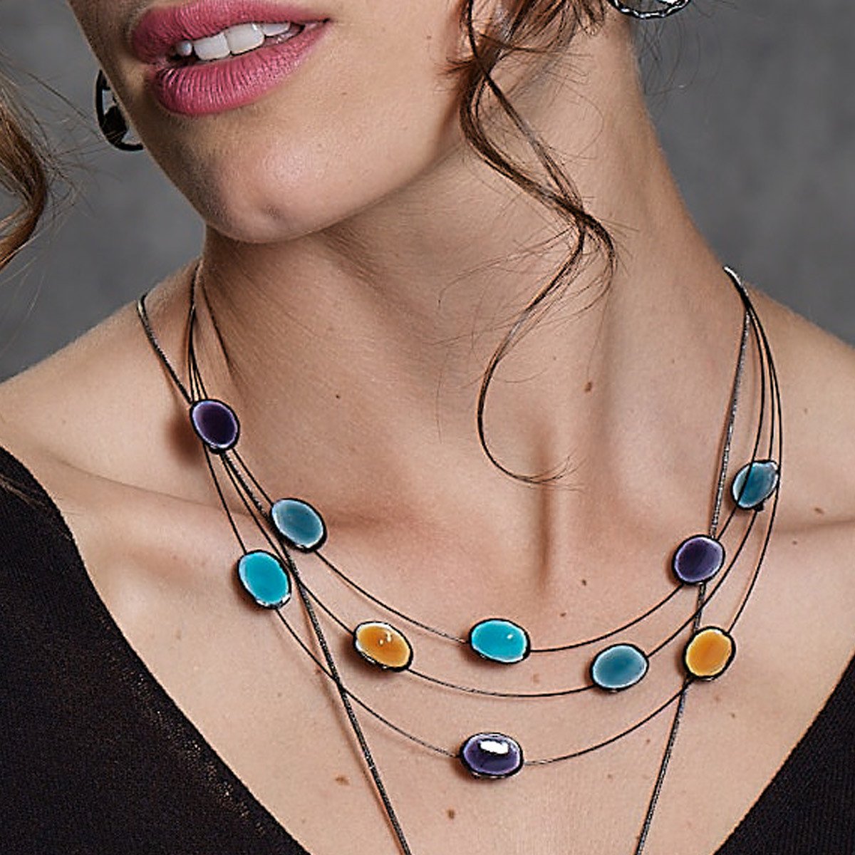 conjunto-black-multi-i (2) Collier Art – Image 1